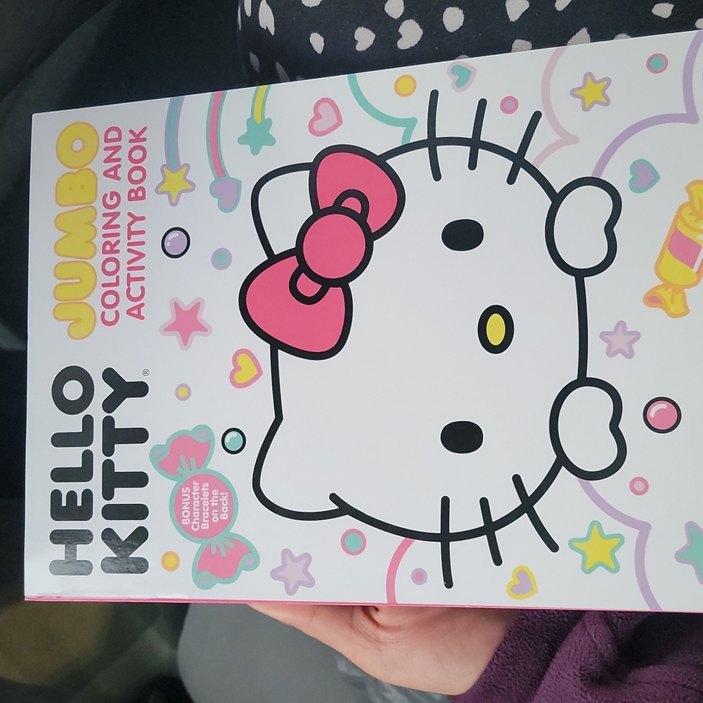 Hello Kitty Jumbo Coloring Book